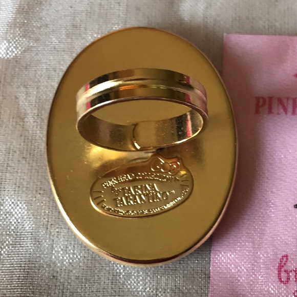 NWT NEW Tarina Tarantino Pink Head Ring - Picture 4 of 7